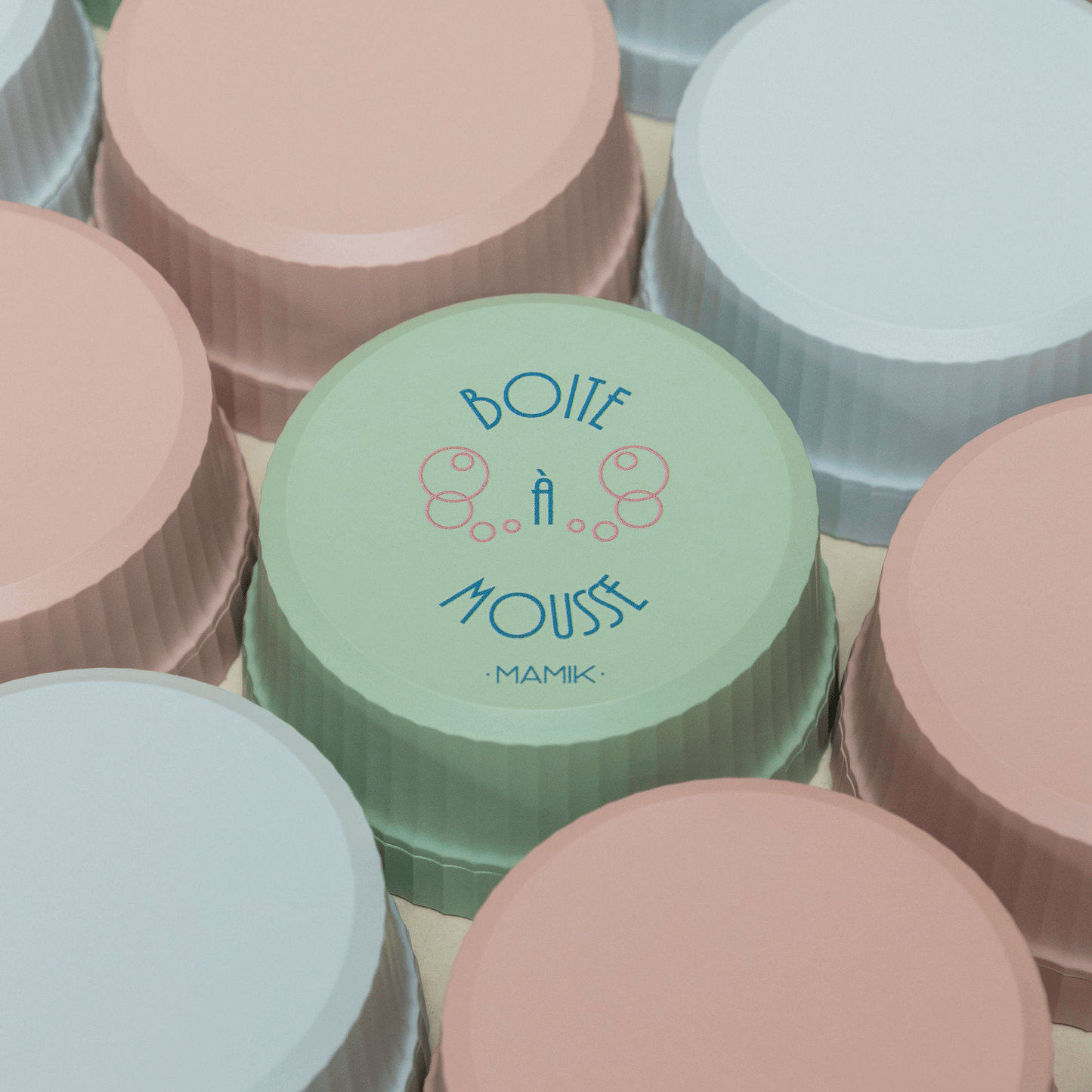 boite à beaute savon 3 couleurs
