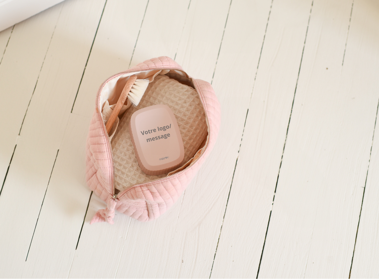 personnalisation boite à savon Mamik