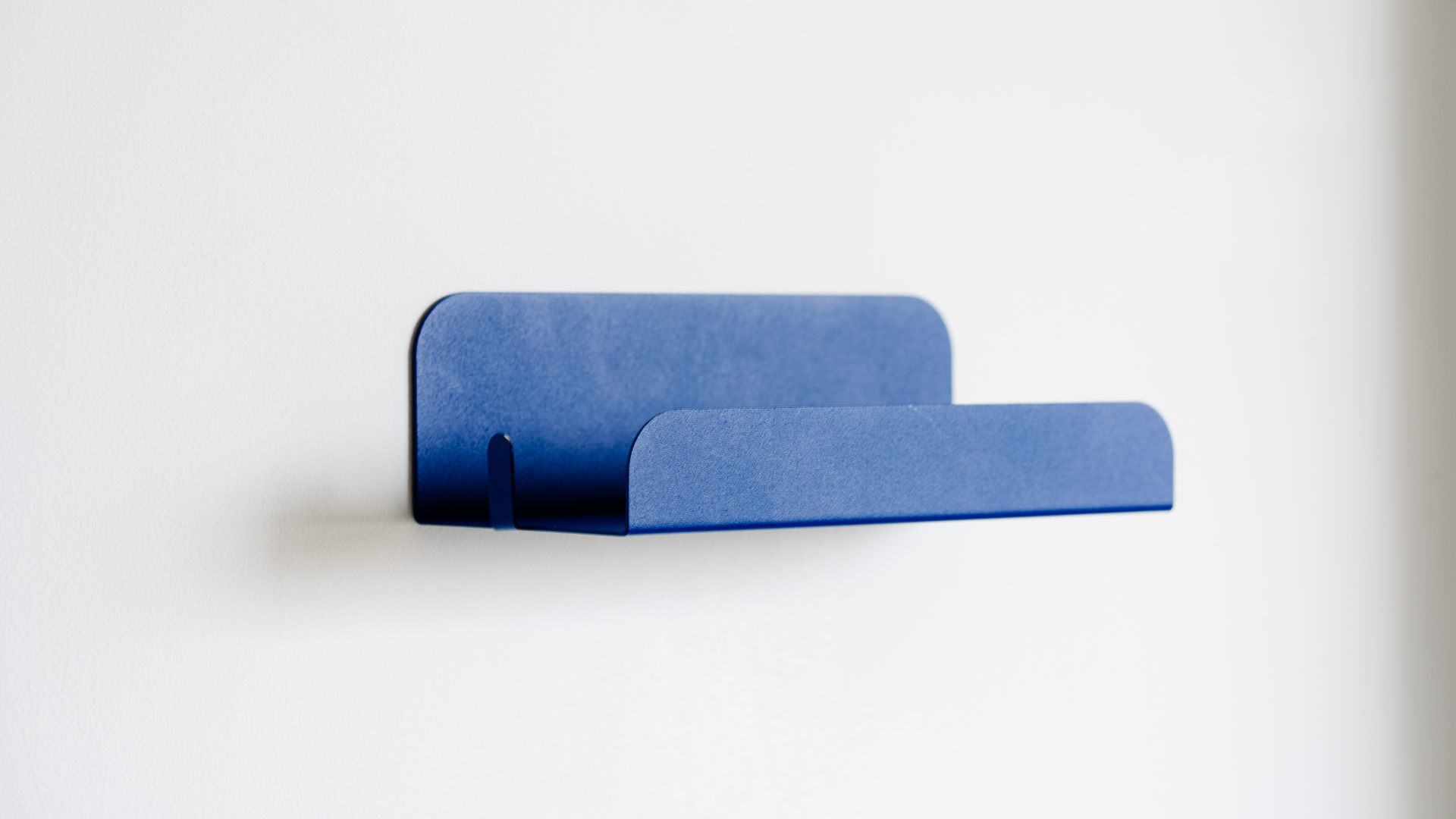 etagere de douche bleu klein