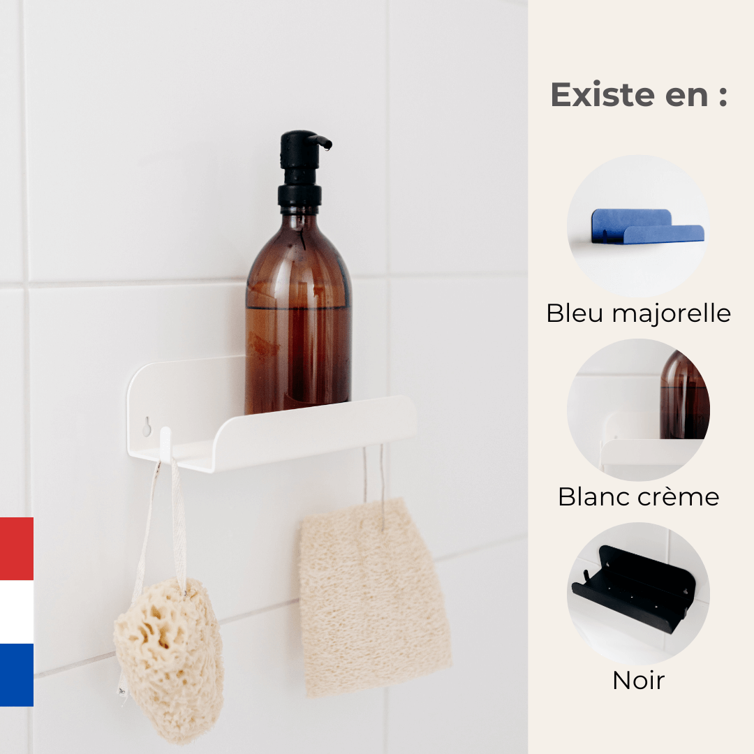 etagere en metal pour douche et bain