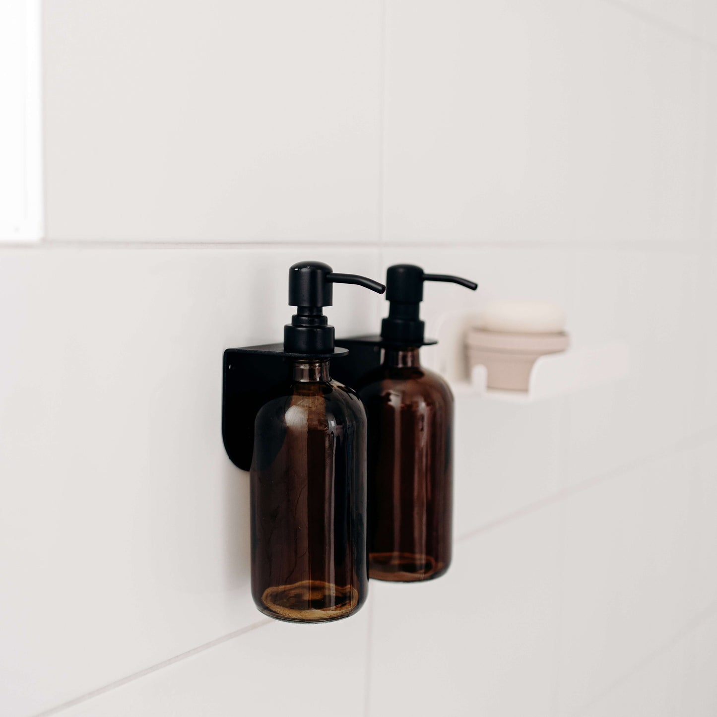 support design pour la douche pour le savon de mamik