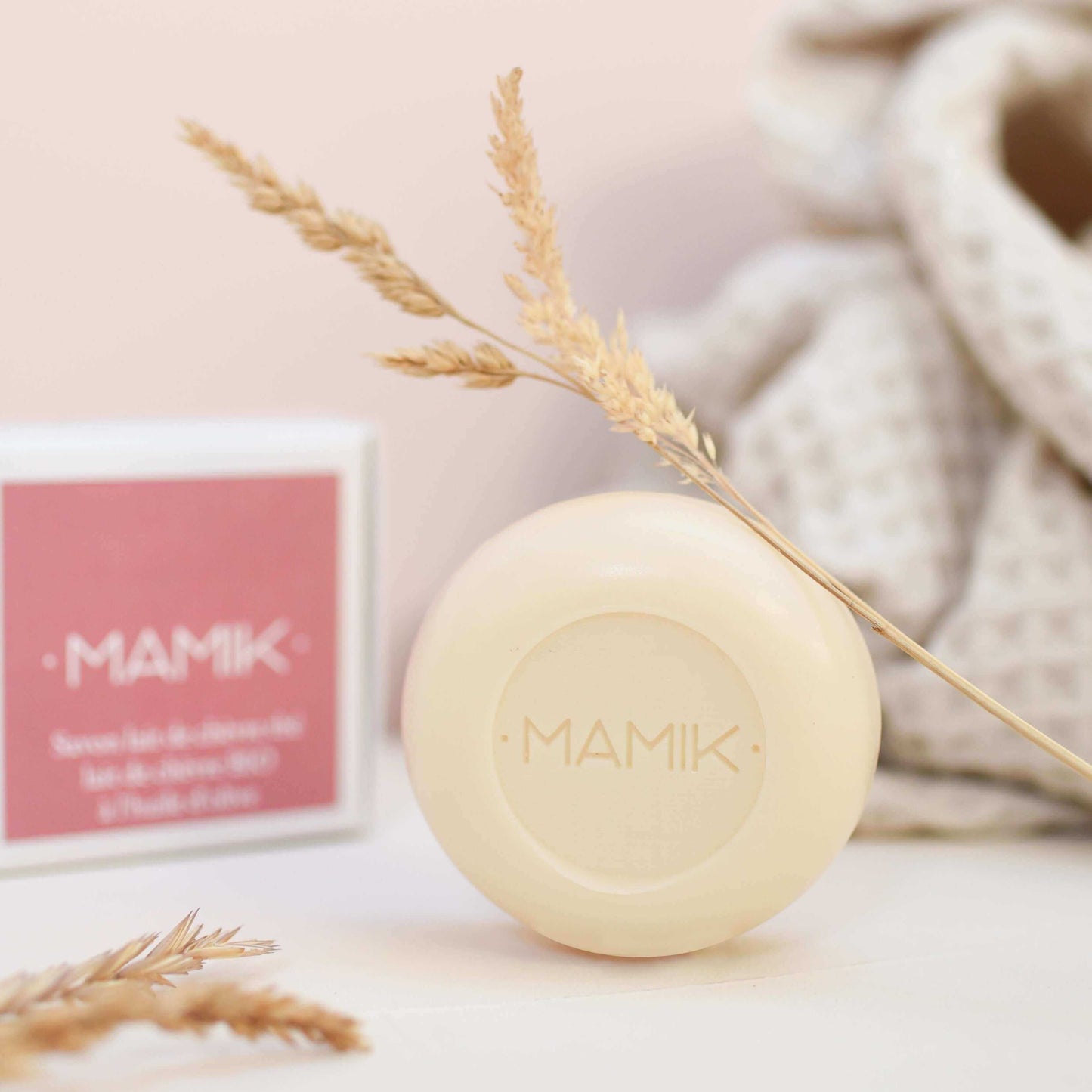 Le savon au lait de chevre mamik