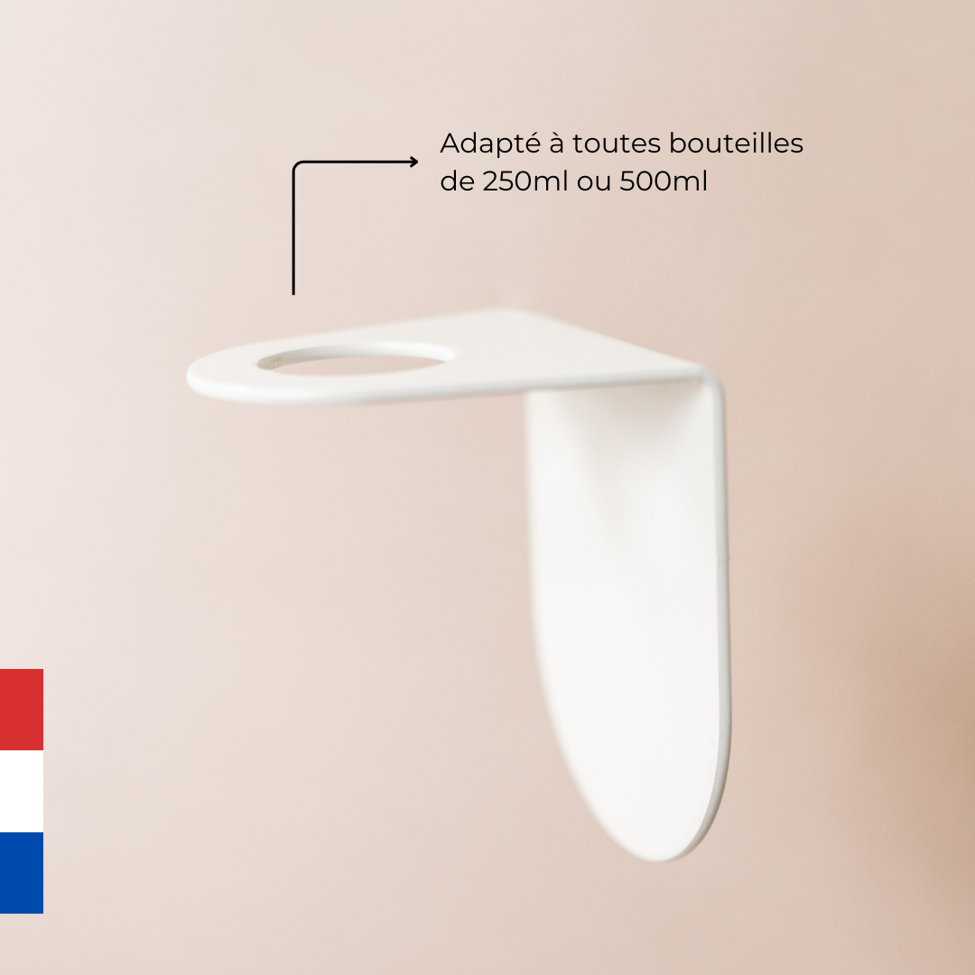 Support porte bouteille creme mamik.fr