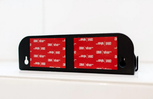 étagère de douche avec les fixations adhésives