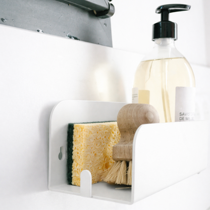 Grande étagère de cuisine - sans perçage - Crème