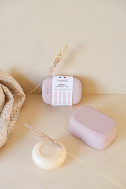 Pack 4 savons solides MAMIK – Lait de chèvre & parfum thé mamik.fr