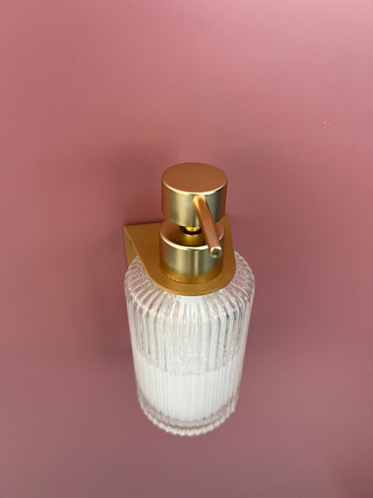 Pack 2 porte-flacons muraux - sans percage – Noir, Crème ou Doré mamik.fr