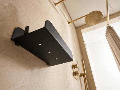 Etagère de douche mural - sans perçage - Noir mamik.fr