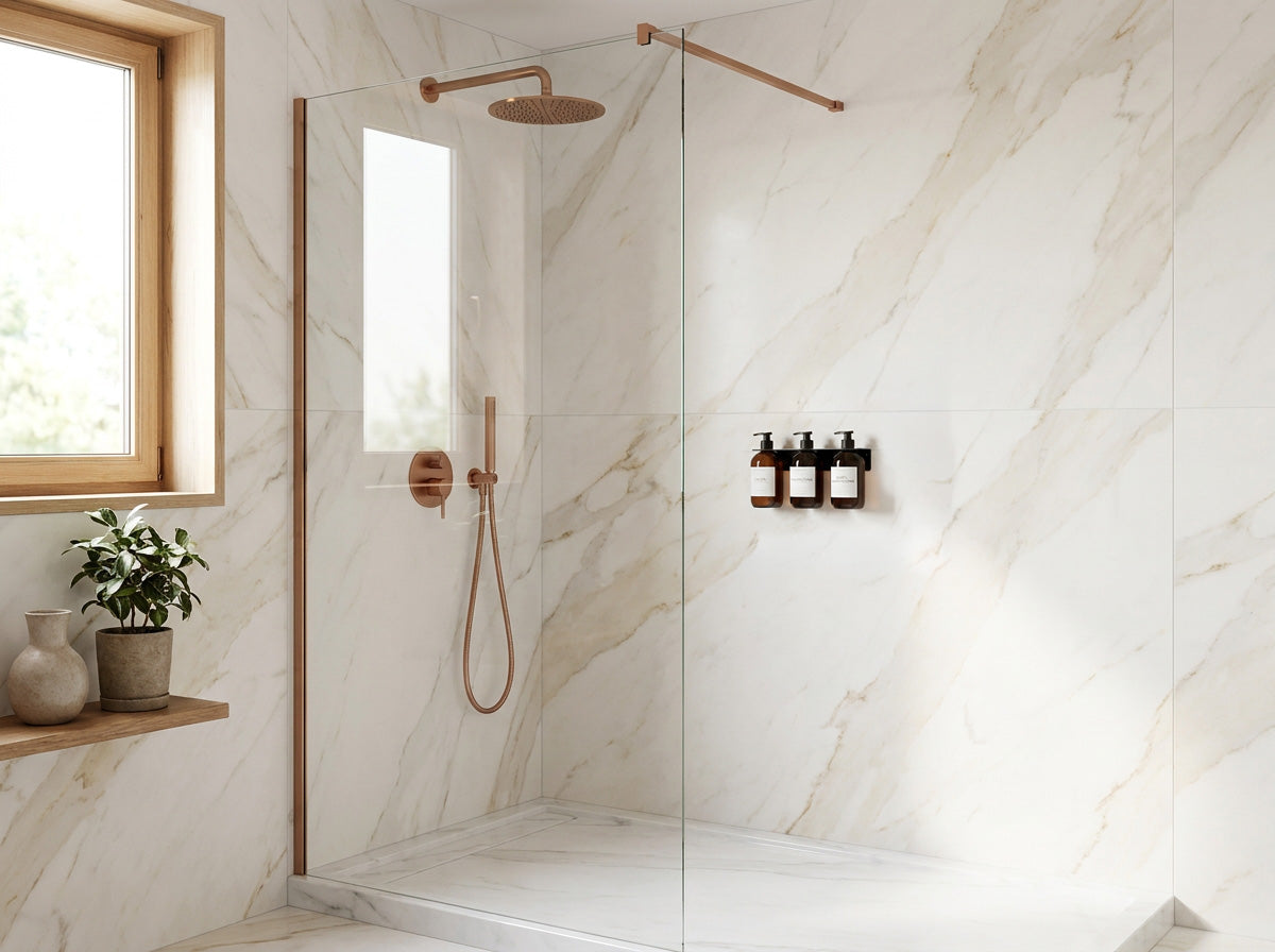 Support triple porte flacon mural pour salle de bain - Noir mamik.fr