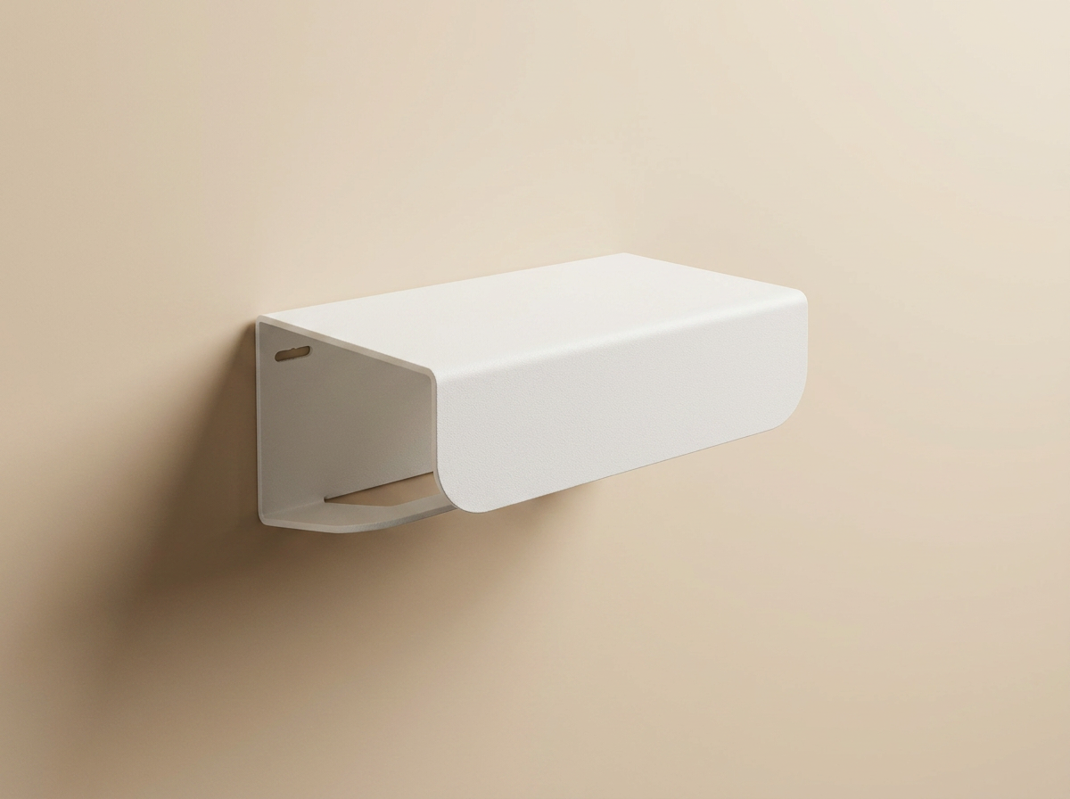 Porte papier toilette - Blanc mamik.fr