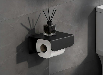 Porte papier toilette - Blanc mamik.fr
