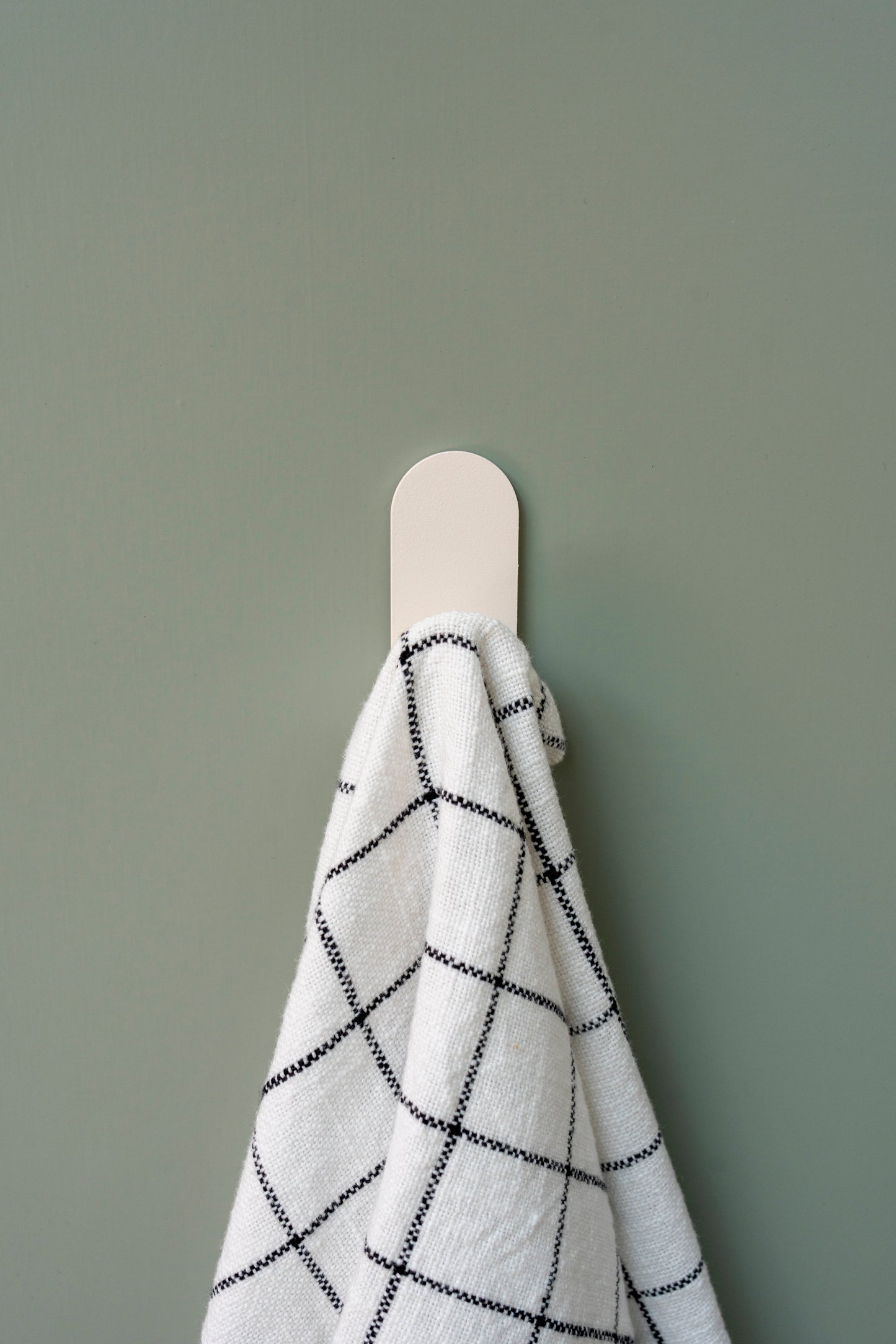Patère pour accessoire de cuisine - Vert de gris mamik.fr