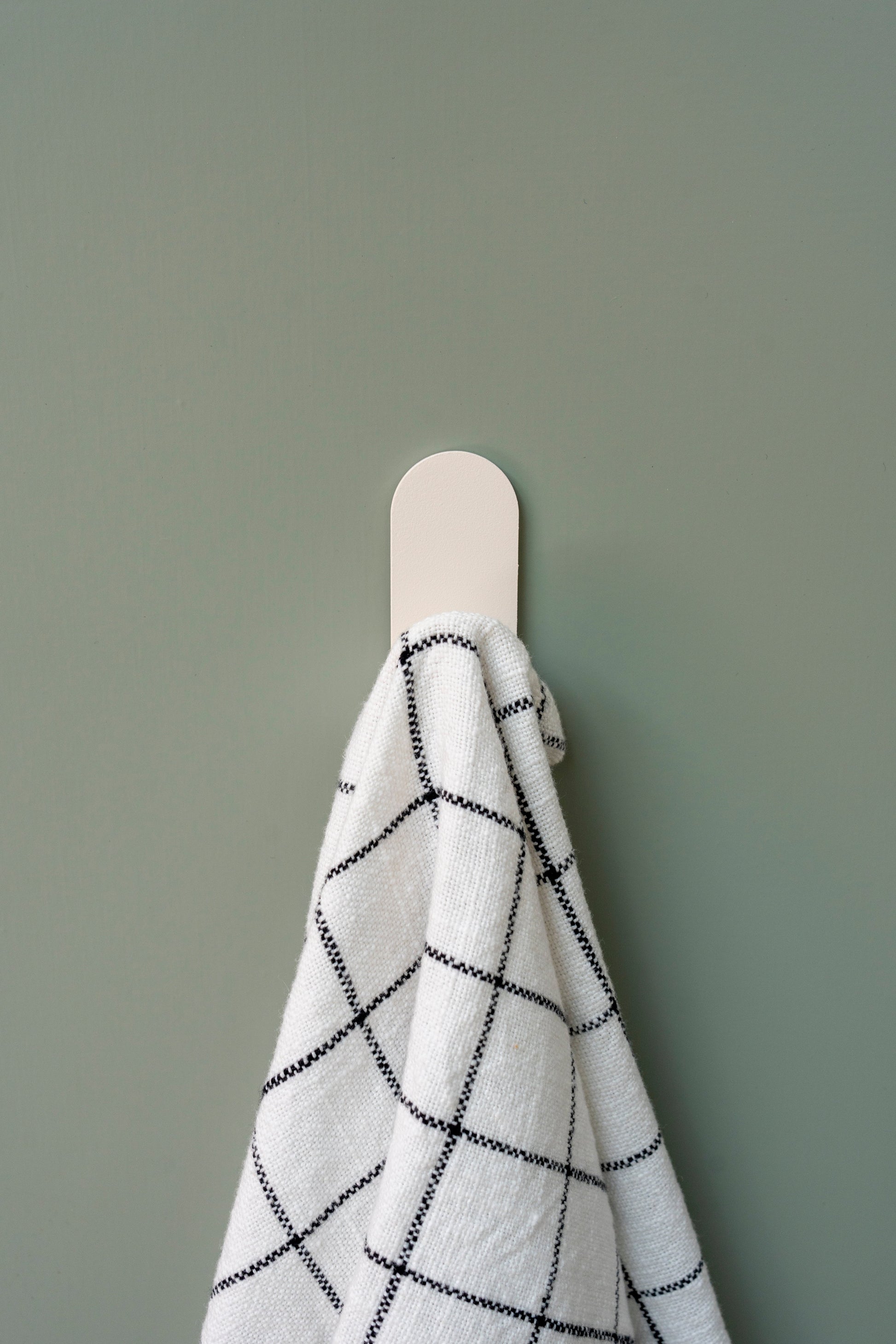 Patère pour accessoire de cuisine - Vert de gris mamik.fr