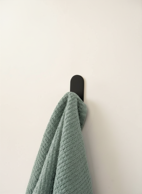 Patère pour accessoire de cuisine - Vert de gris mamik.fr