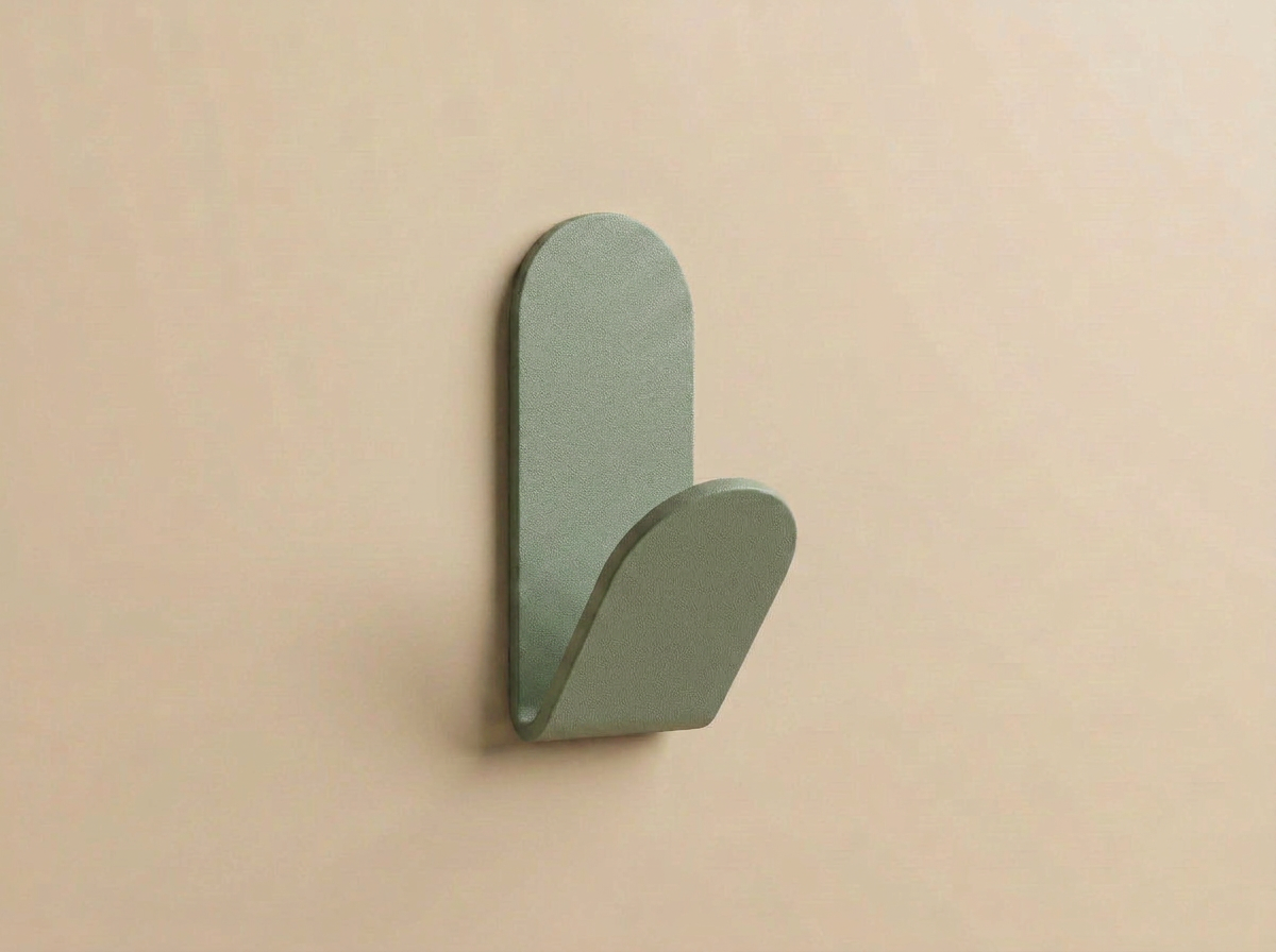 Patère pour accessoire de cuisine - Vert de gris mamik.fr