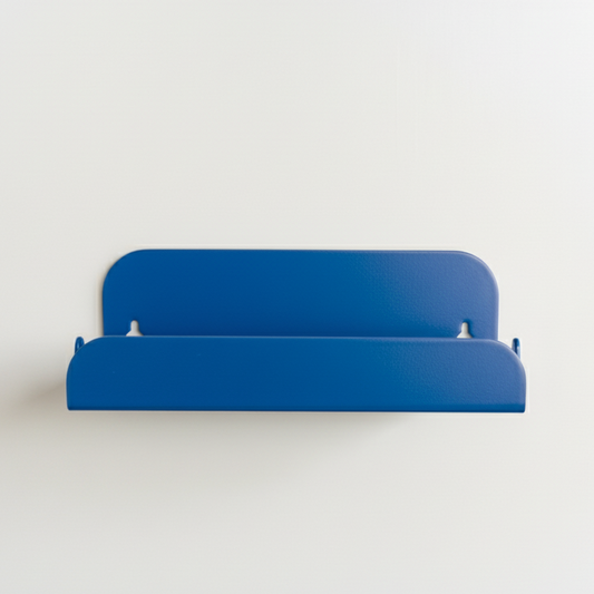 étagère de douche bleu à fixer