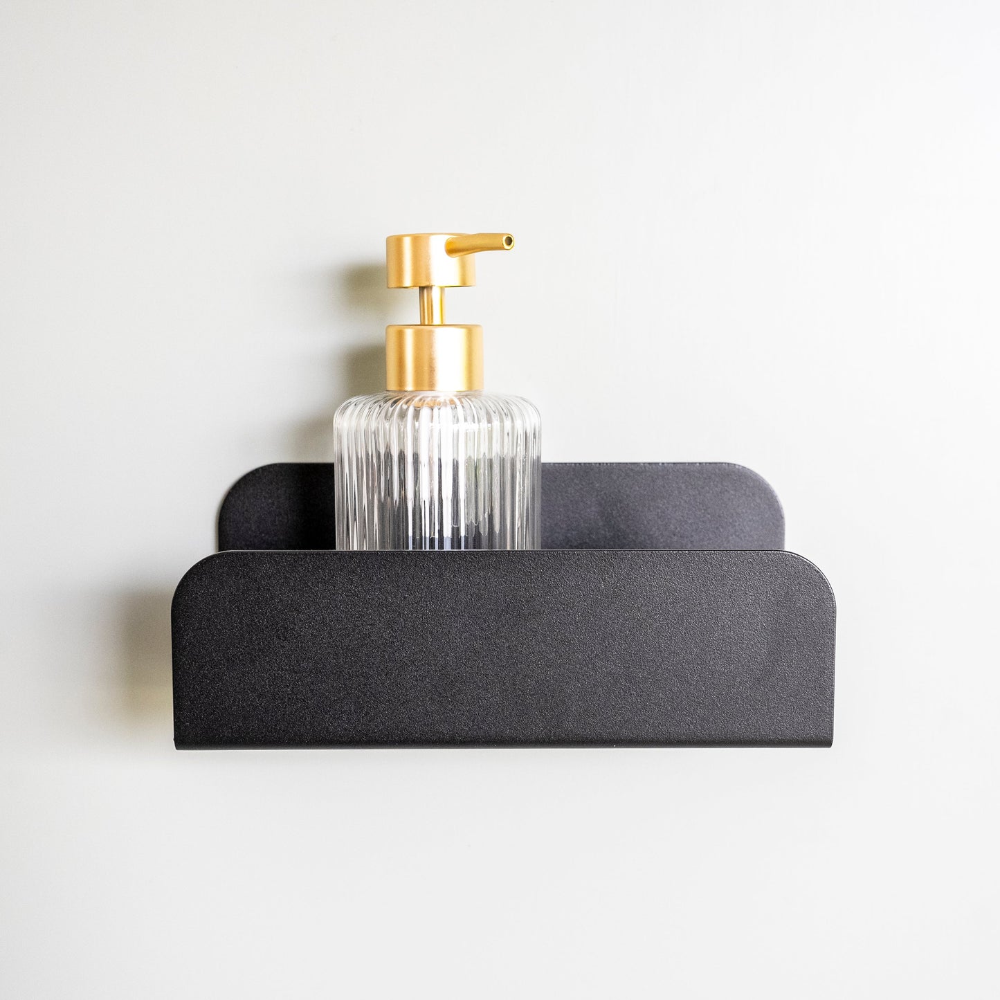 étagère de douche noire