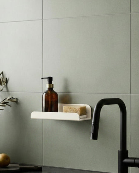 Etagère murale de cuisine petits rebords - Noir mamik.fr