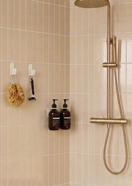 Pack décoration douche design et fonctionnel avec adhésifs
