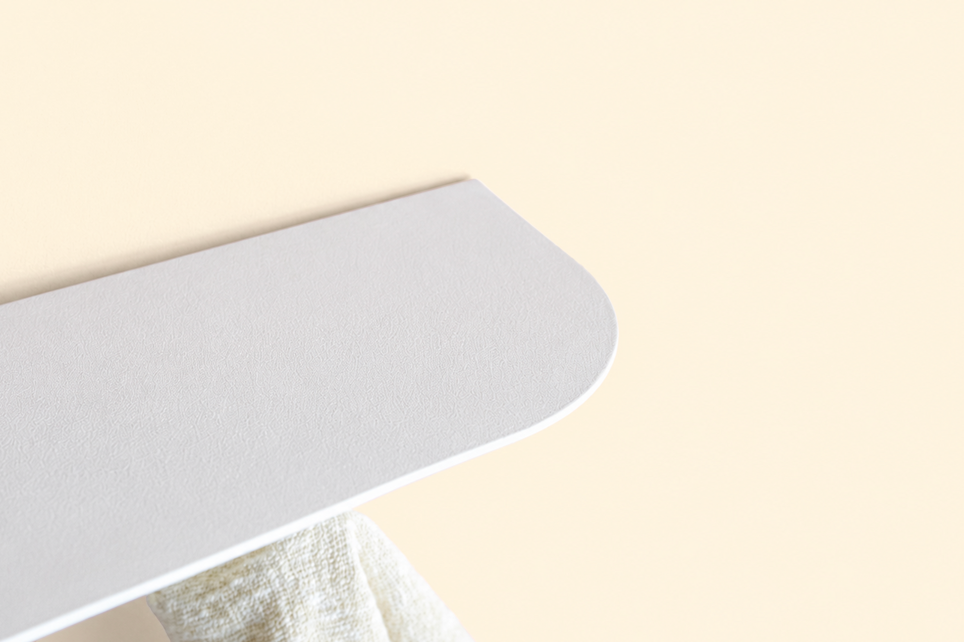 Porte flacon avec patère pour Cuisine - Blanc mamik.fr