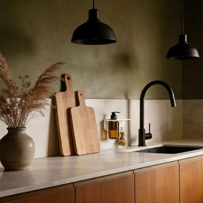 Porte flacon avec patère pour Cuisine - Blanc mamik.fr