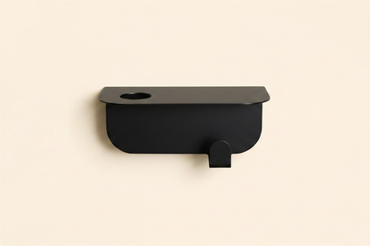 Porte flacon avec patère pour Cuisine - Blanc mamik.fr