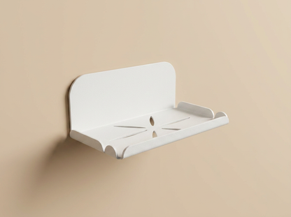 Porte-savon mural pour salle de bain - Noir mamik.fr