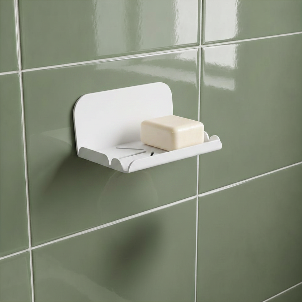 Porte-savon mural pour toilettes - Noir mamik.fr