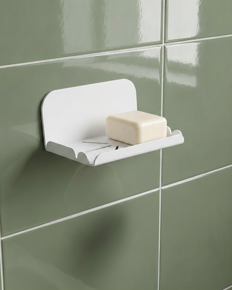 Porte-savon mural pour toilettes - Noir mamik.fr