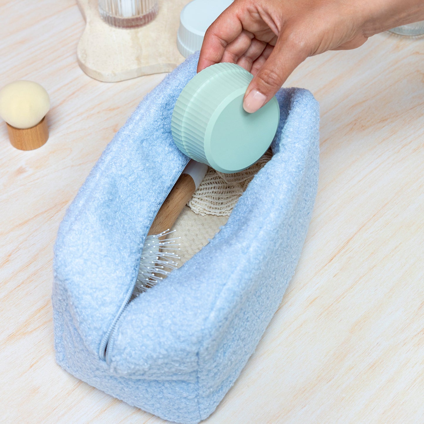 La boîte à savon MIGNONNE Gris bleuté mamik.fr