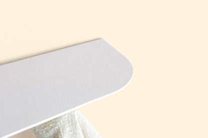 Porte flacon avec patère pour salle de bain - Noir mamik.fr