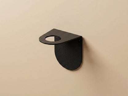 Support porte flacon mural pour salle de bain - Blanc mamik.fr