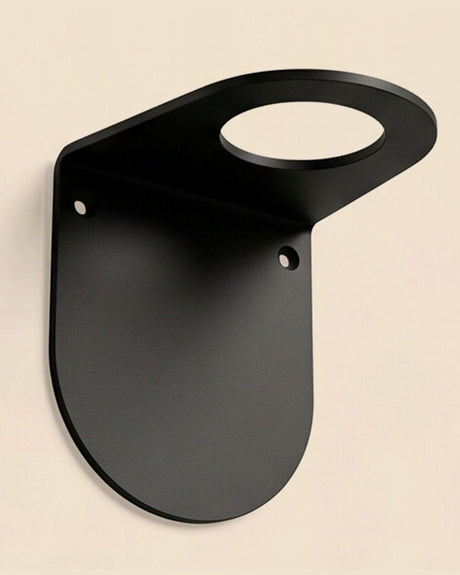 Support porte flacon mural pour salle de bain - Blanc mamik.fr