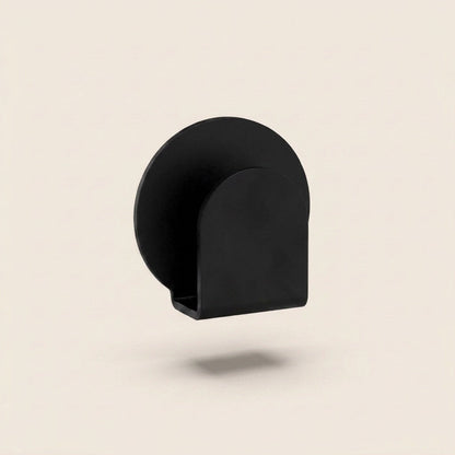 Patère ronde pour serviette - Noir mamik.fr