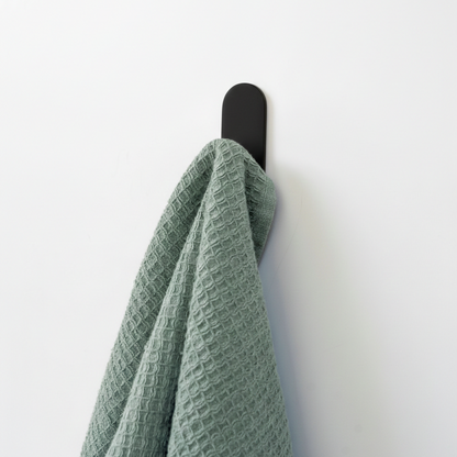 patère de cuisine fixé avec un torchon d'accrocher